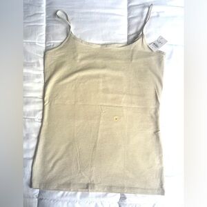 LOFT Outlet Metallic Tank Top - Size M - New with Tags